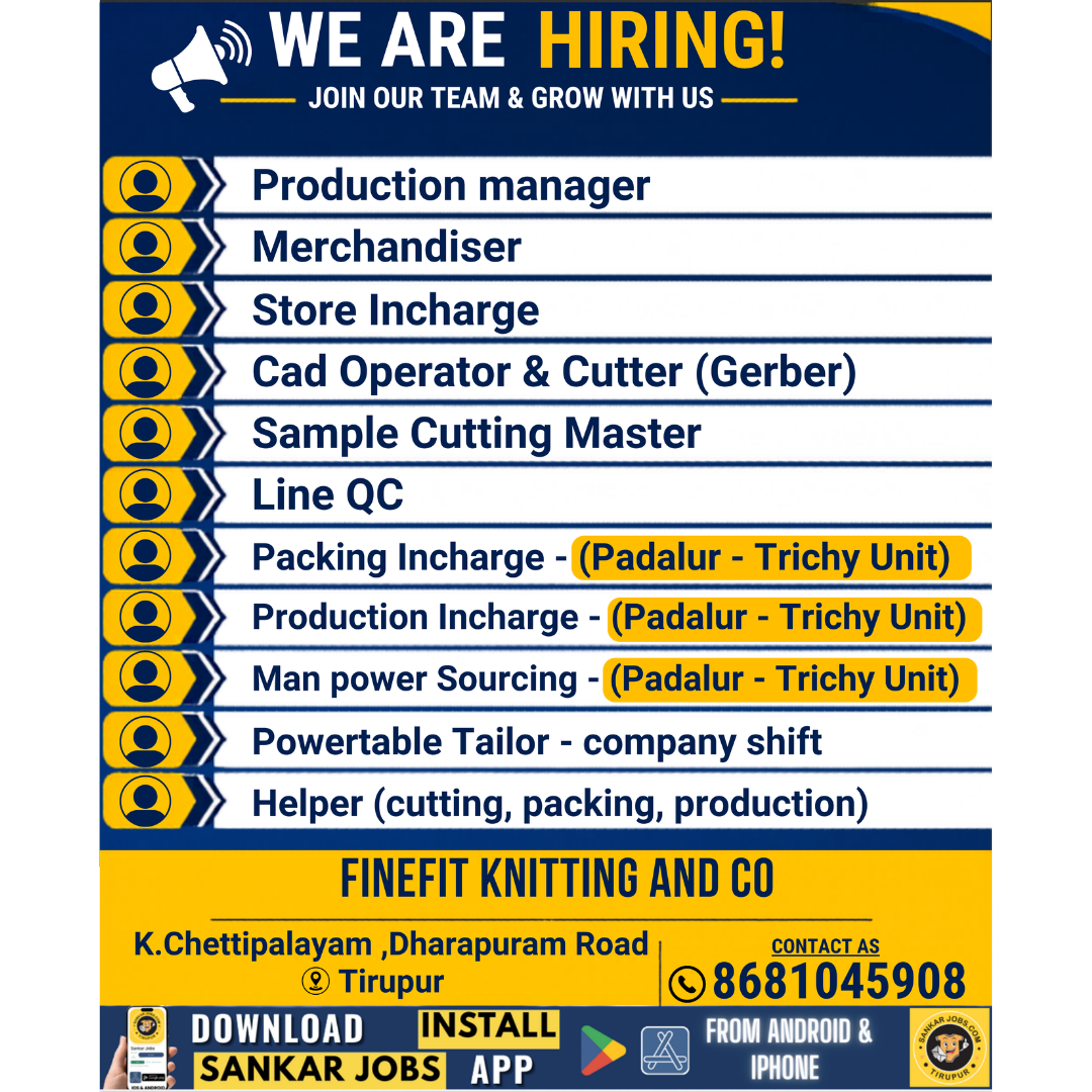 Garment Jobs