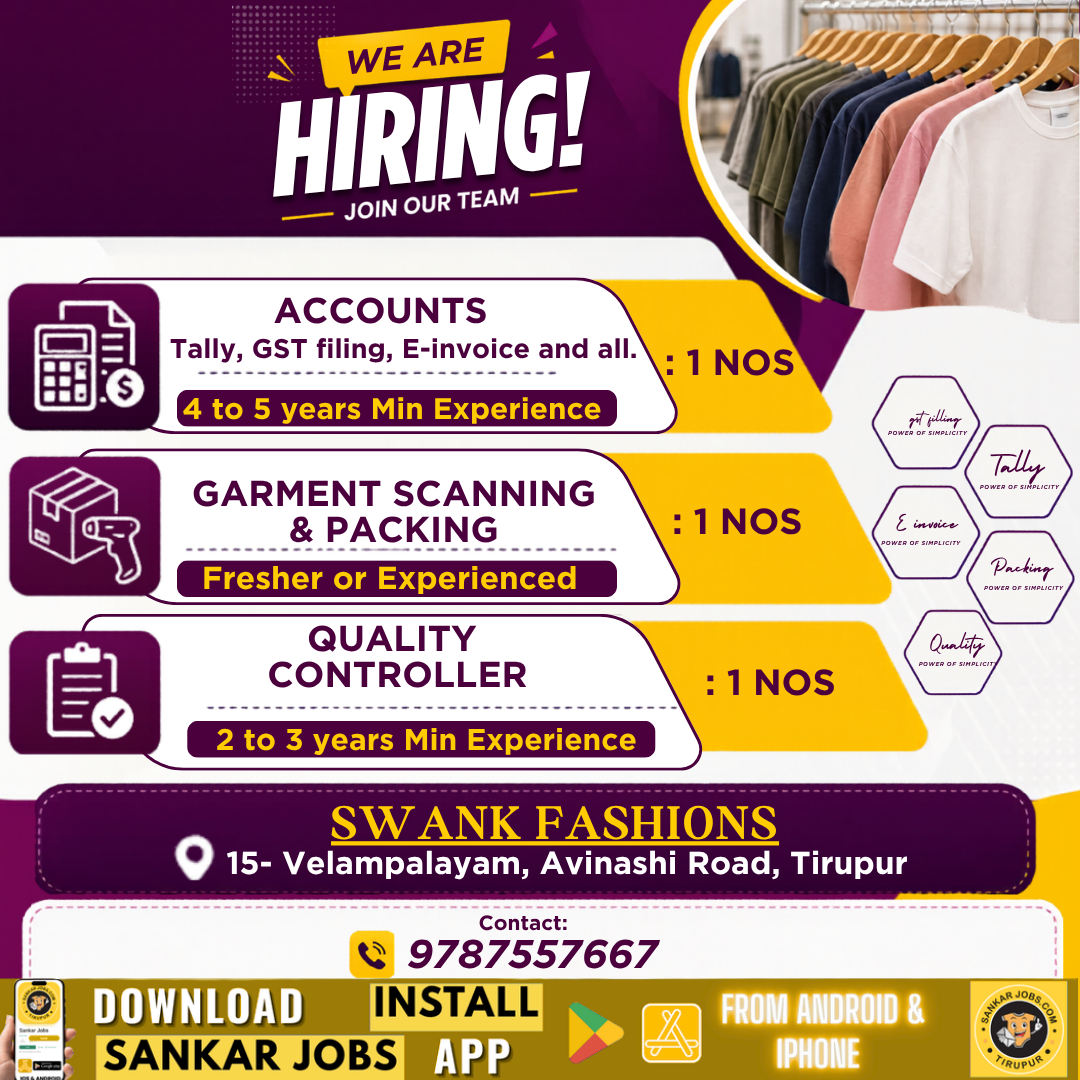 Garment Jobs