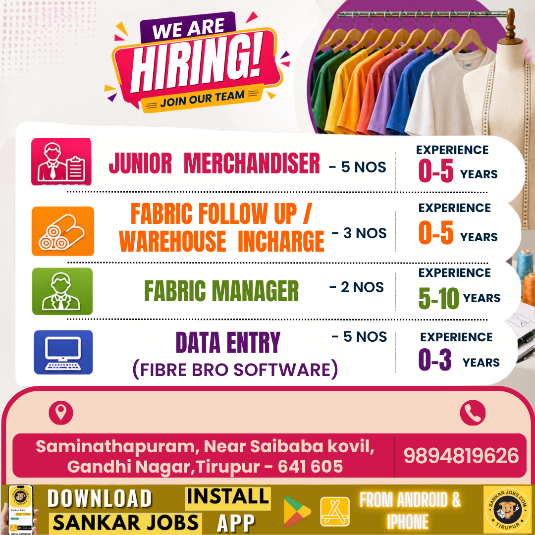 Garment Jobs