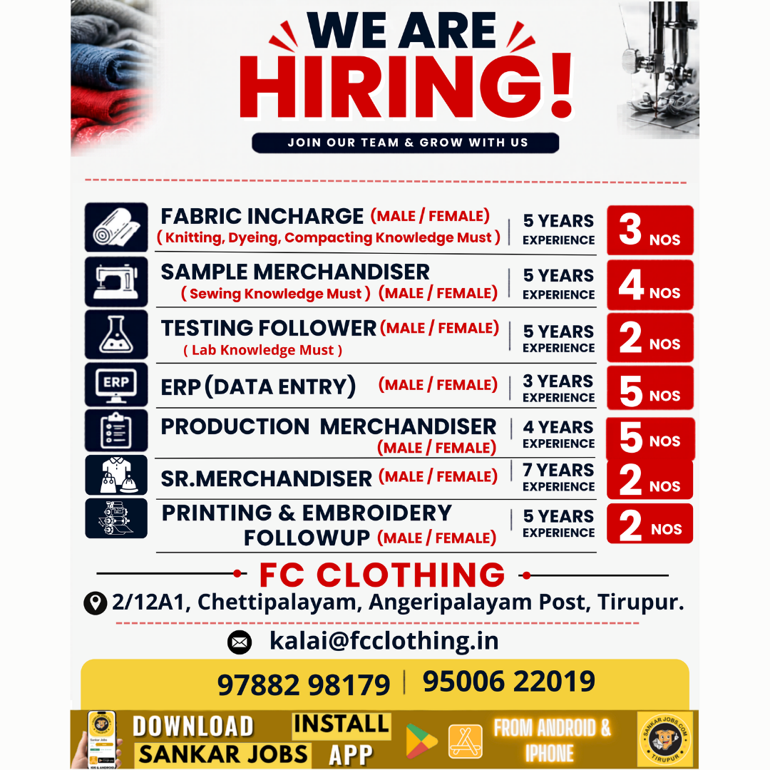 Garment Jobs