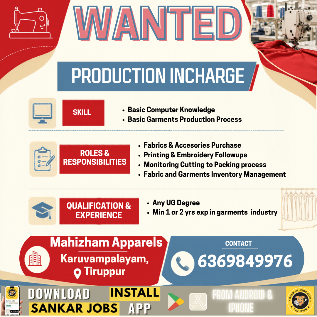 Garment Jobs
