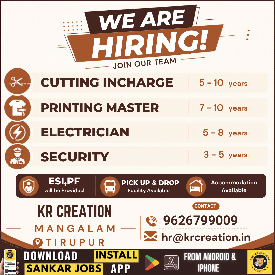 Garment Jobs