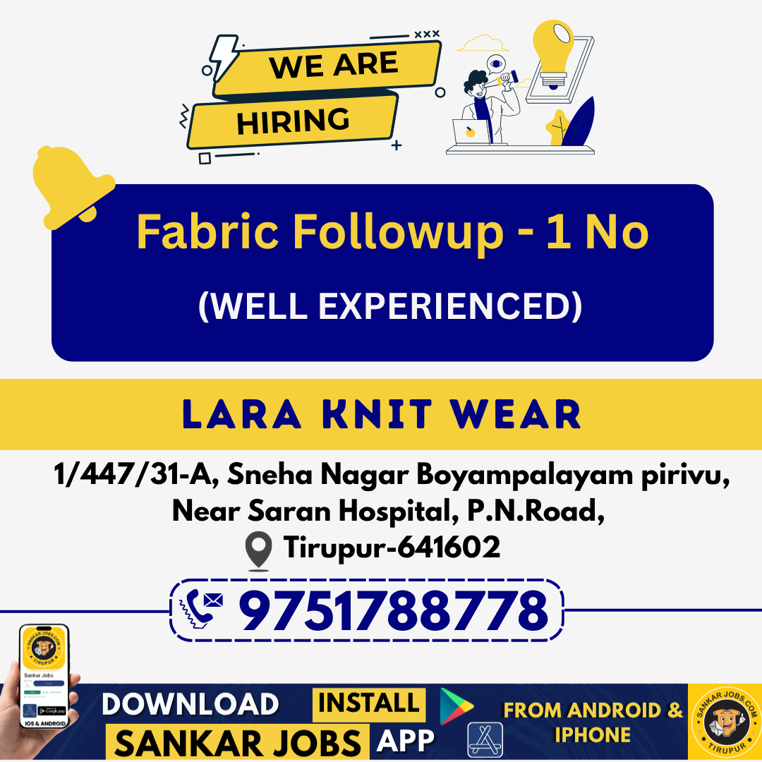 Garment Jobs