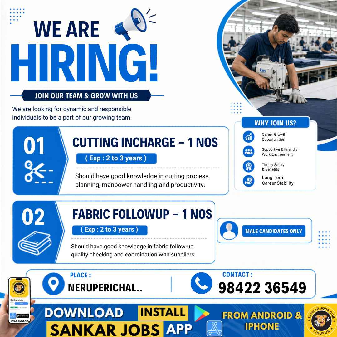 Garment Jobs