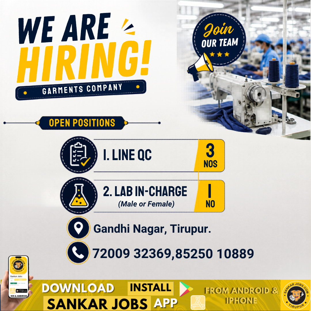 Garment Jobs