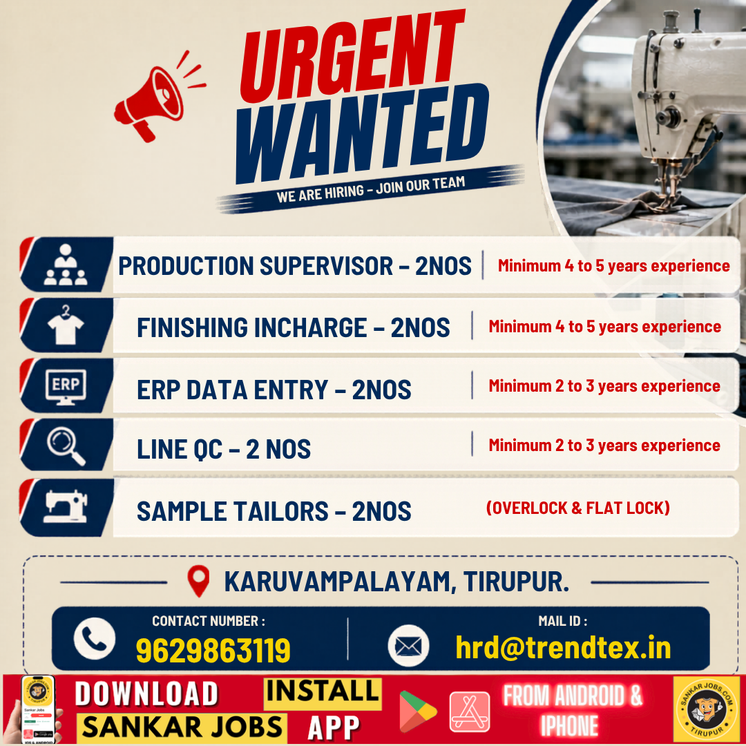 Garment Jobs