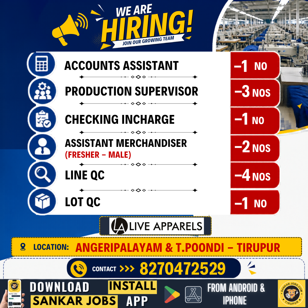 Garment Jobs