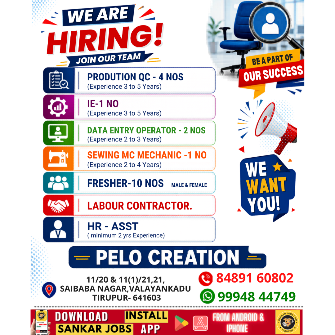 Garment Jobs