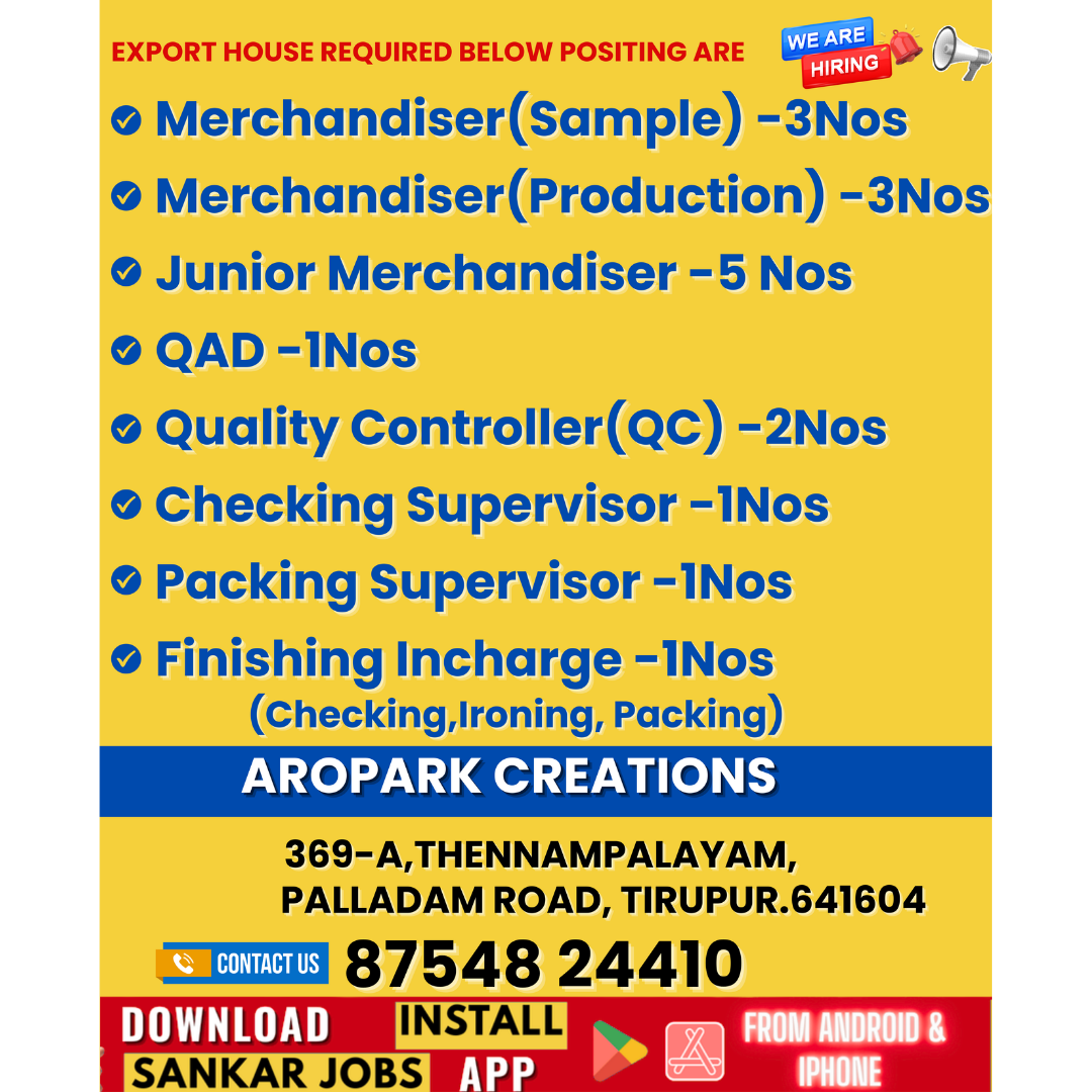 Garment Jobs