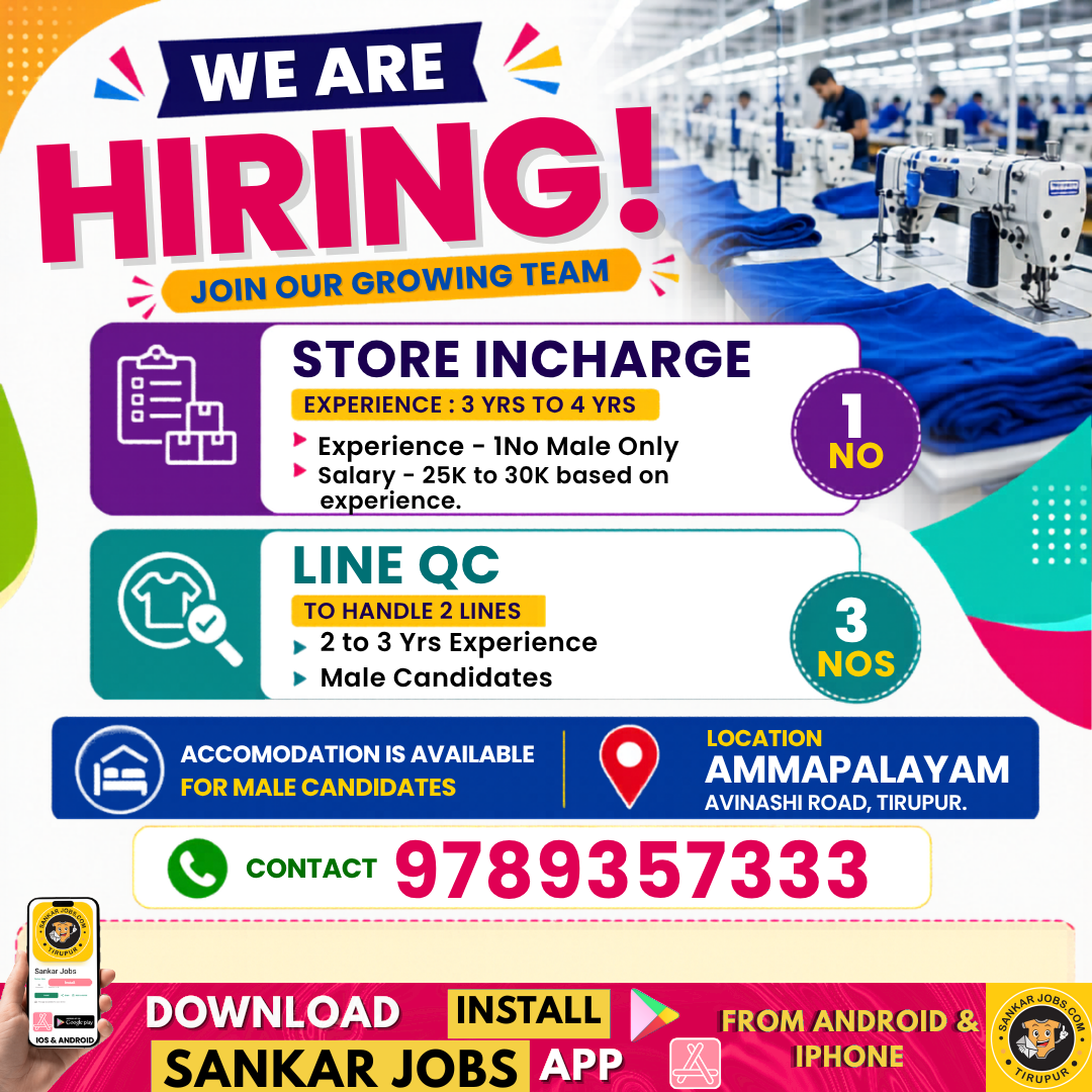 Garment Jobs