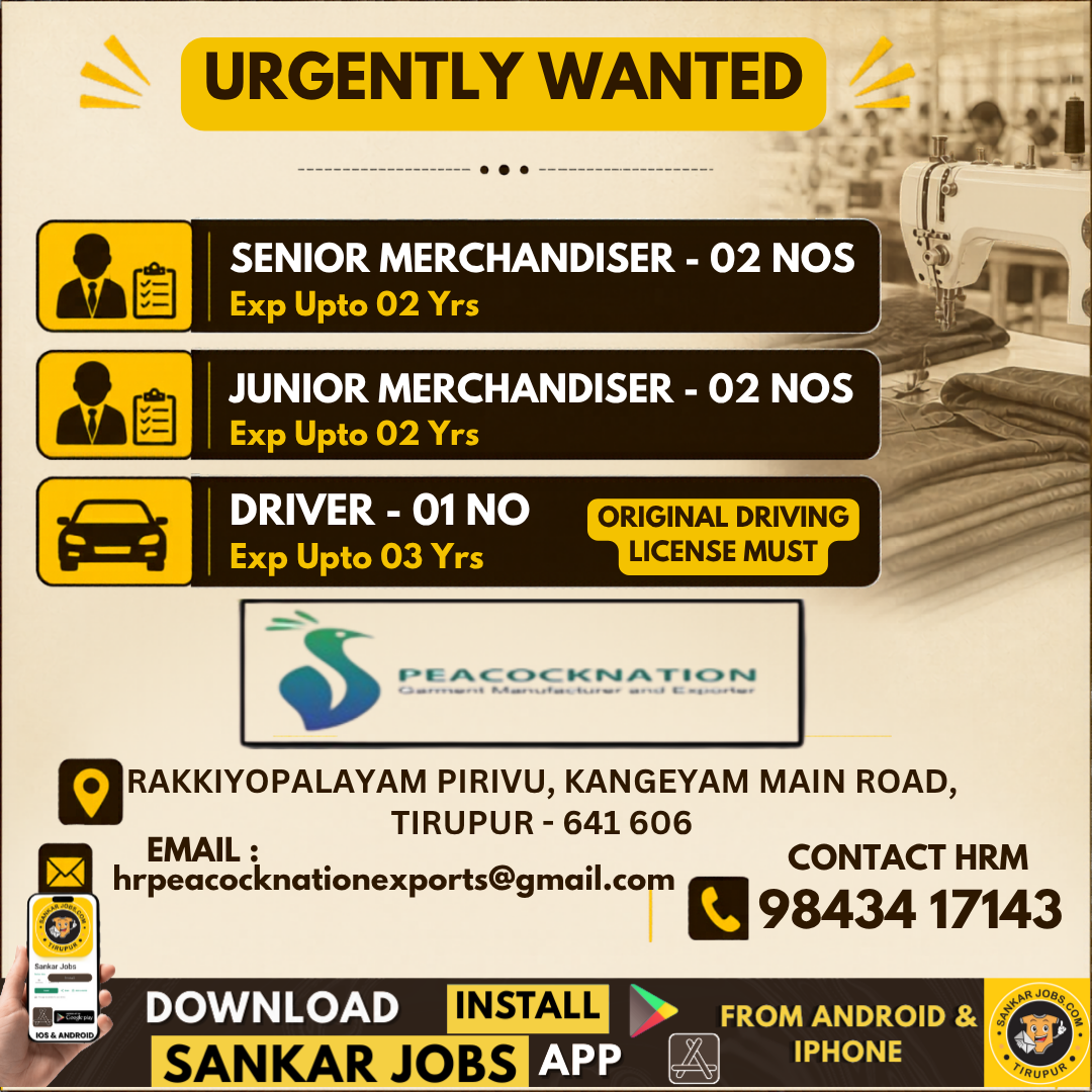 Garment Jobs