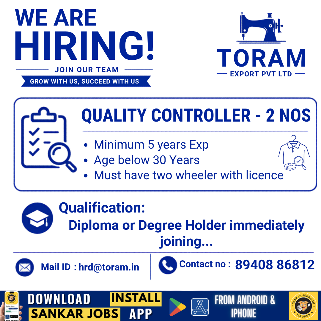 Garment Jobs