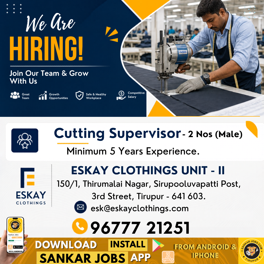 Garment Jobs