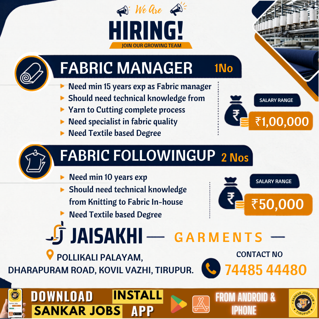 Garment Jobs