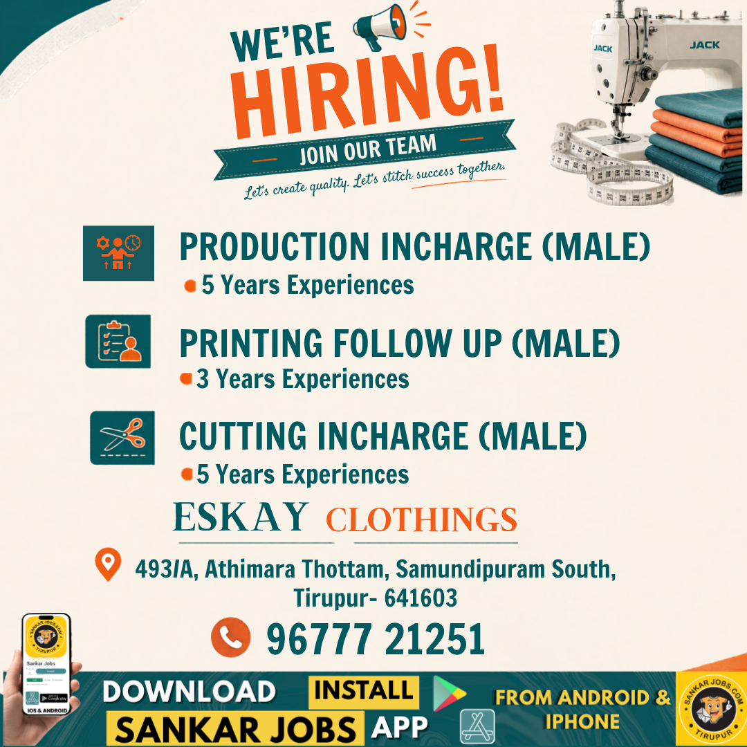 Garment Jobs