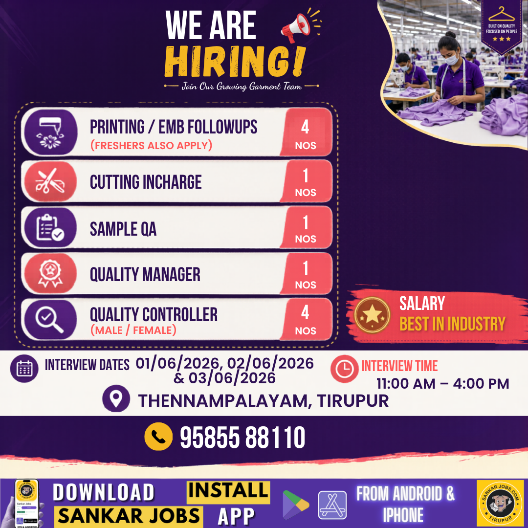 Garment Jobs