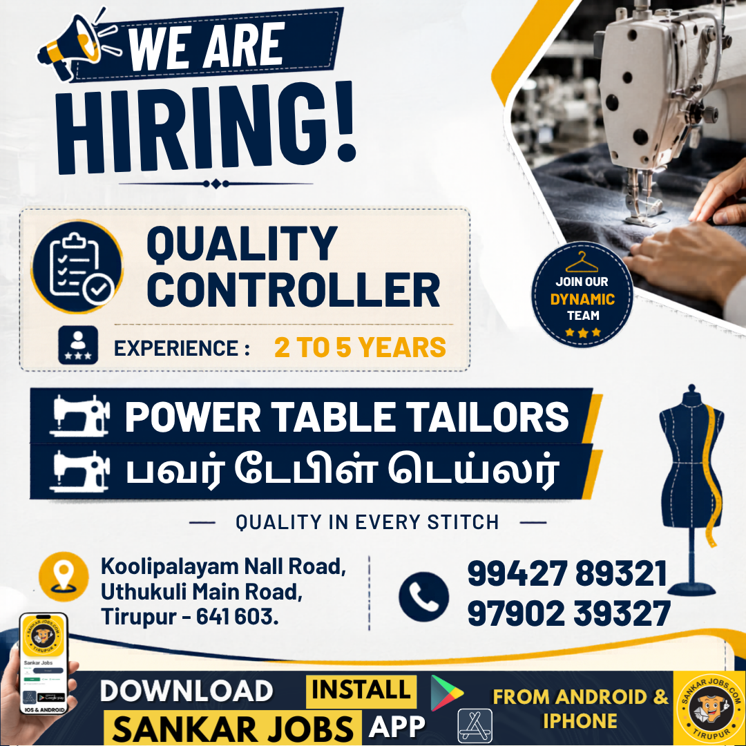 Tailor Jobs