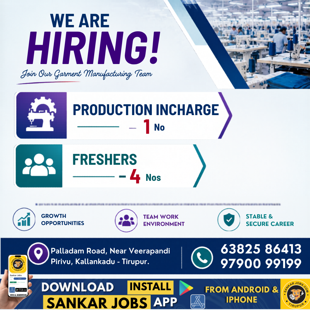 Garment Jobs