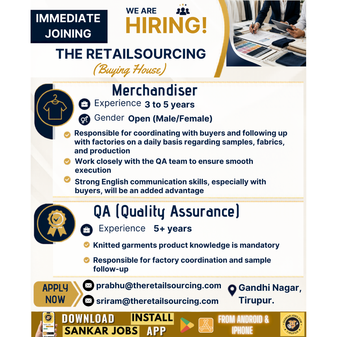 Garment Jobs