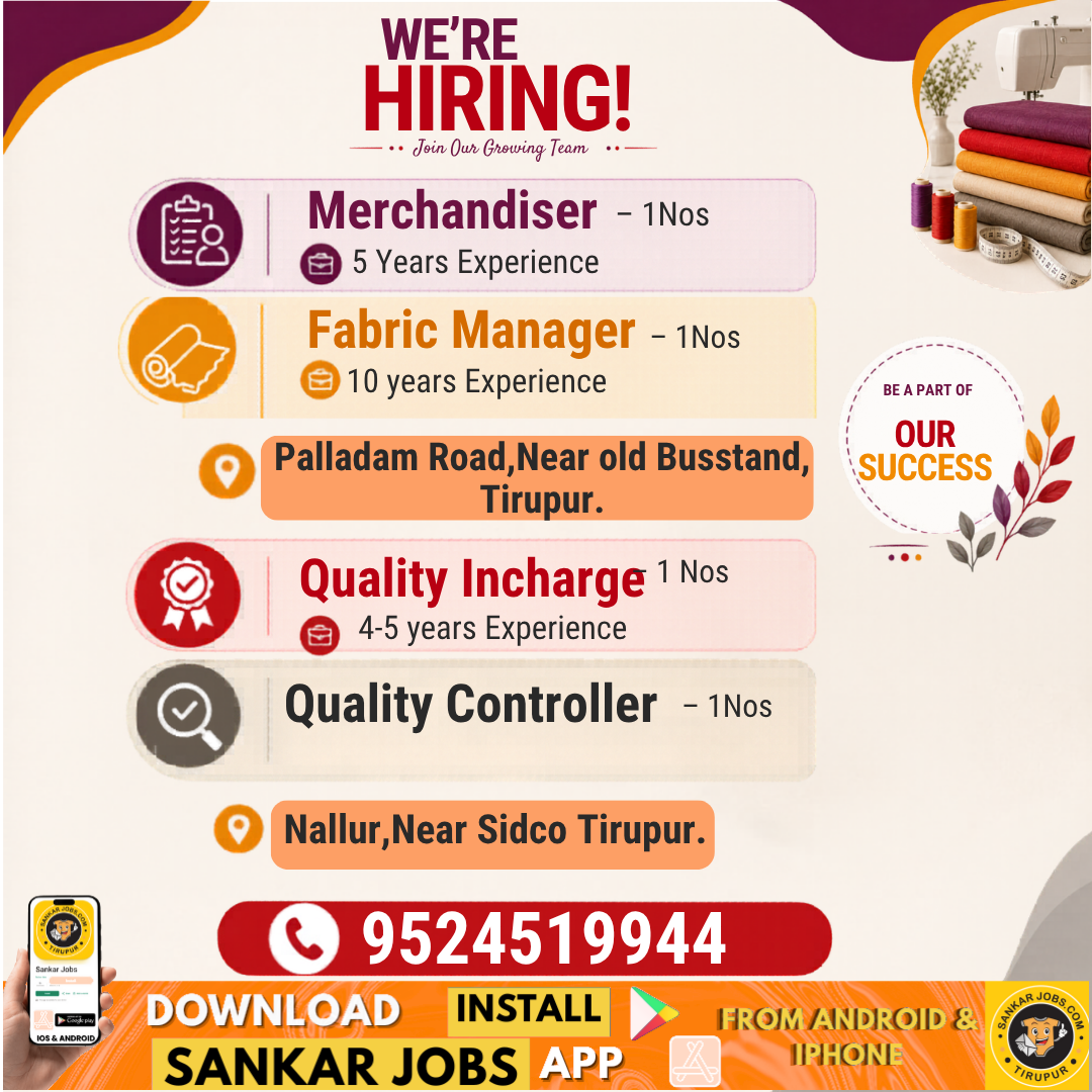 Garment Jobs