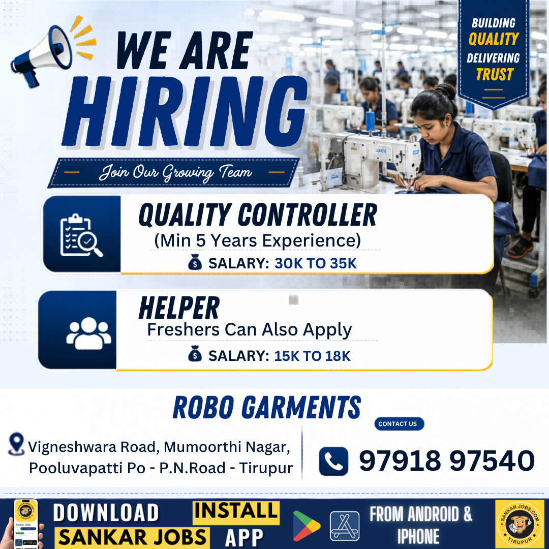 Garment Jobs
