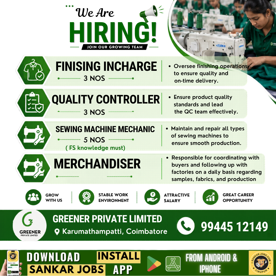 Garment Jobs