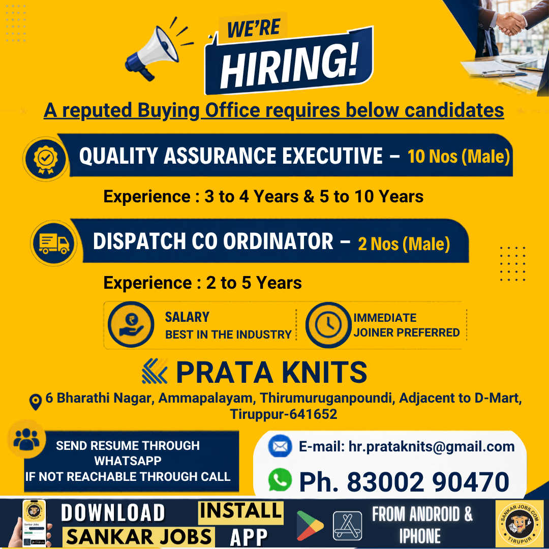 Garment Jobs