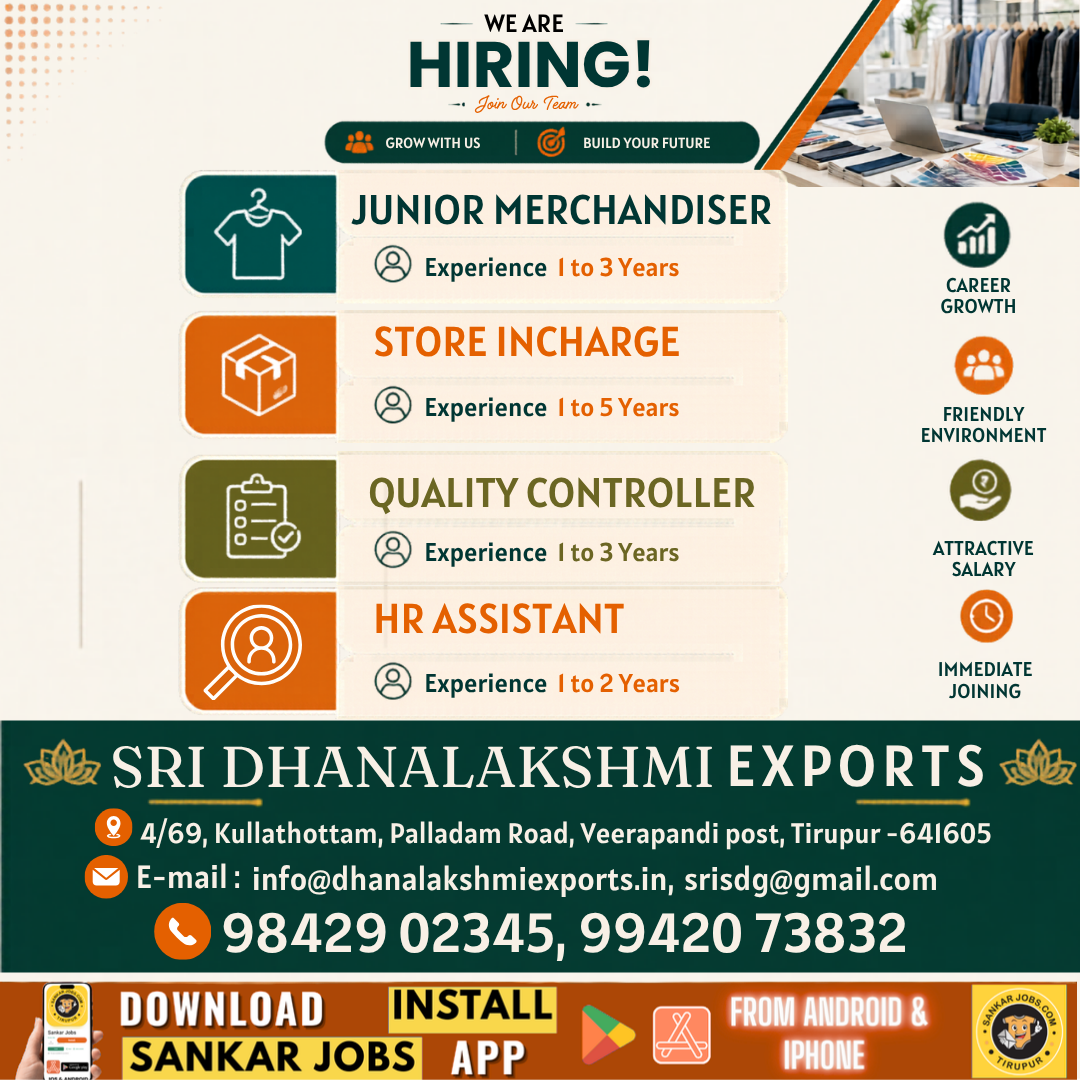 Garment Jobs