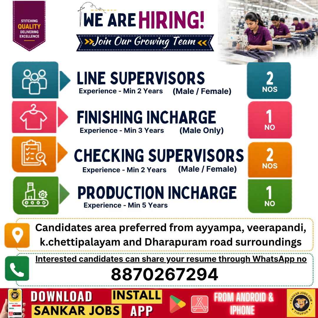 Garment Jobs