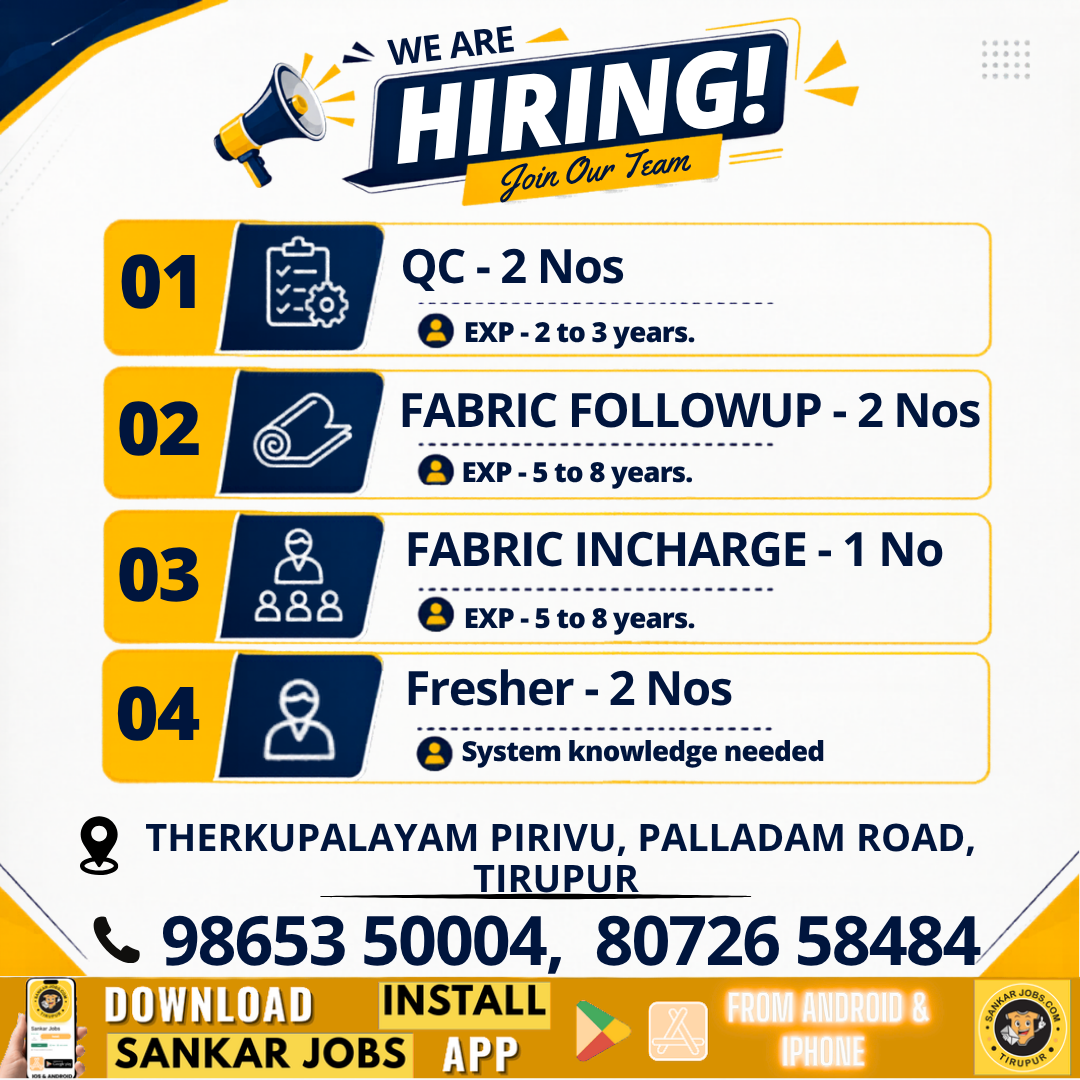 Garment Jobs