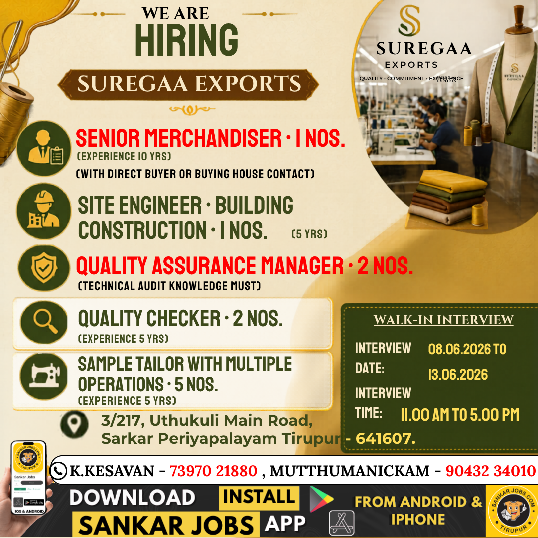 Garment Jobs