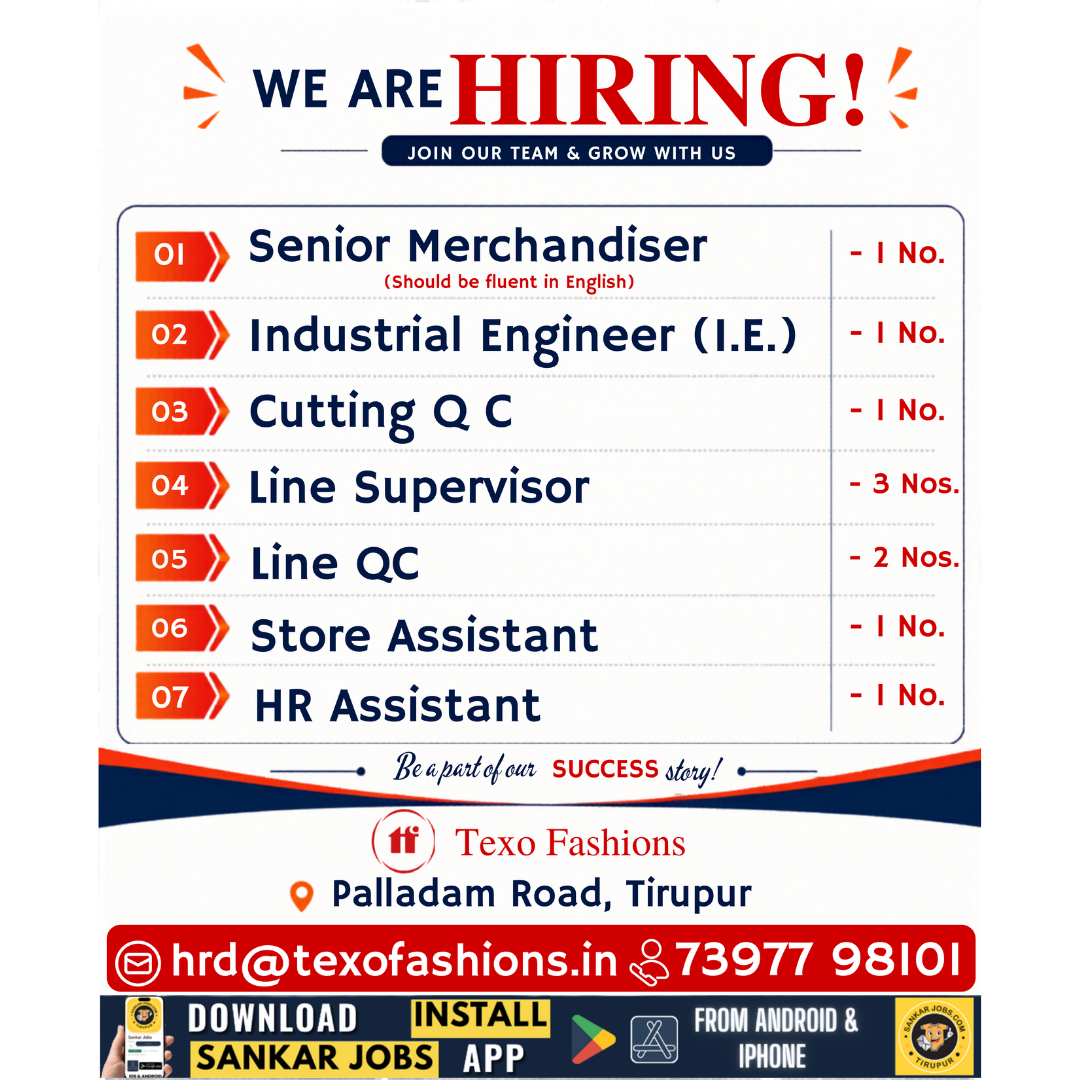 Garment Jobs