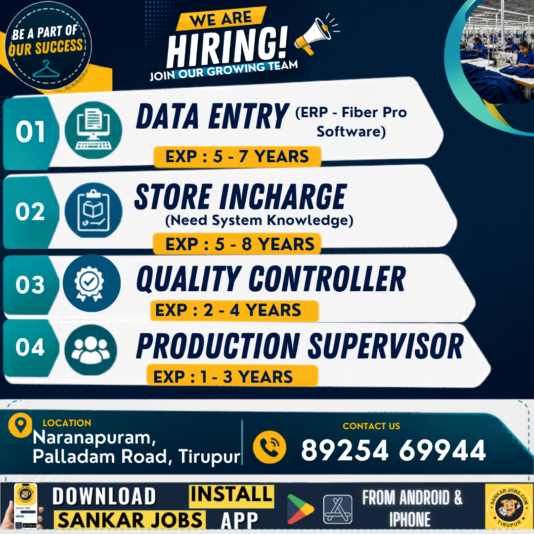Garment Jobs