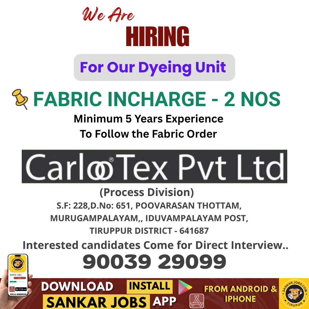 Garment Jobs