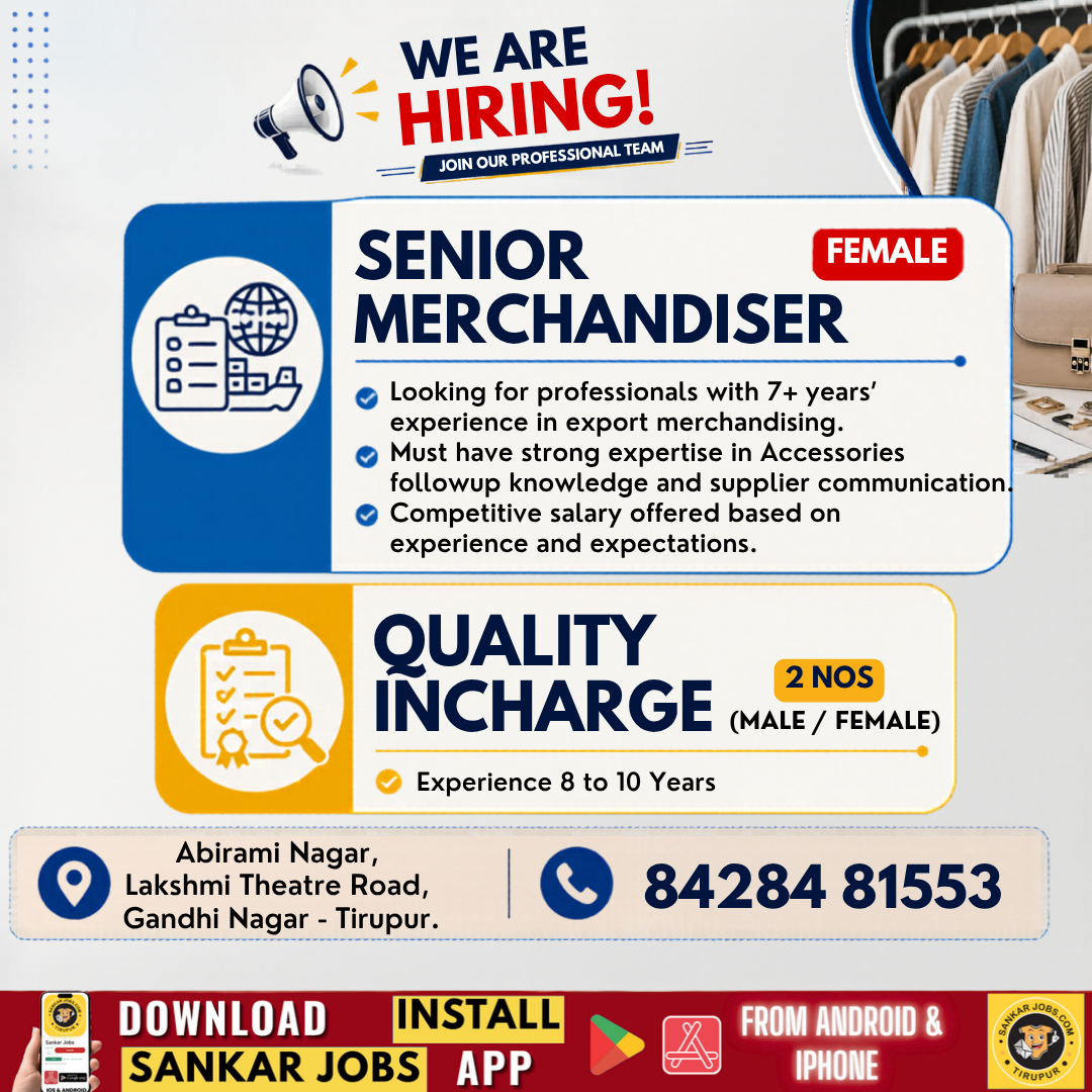Garment Jobs