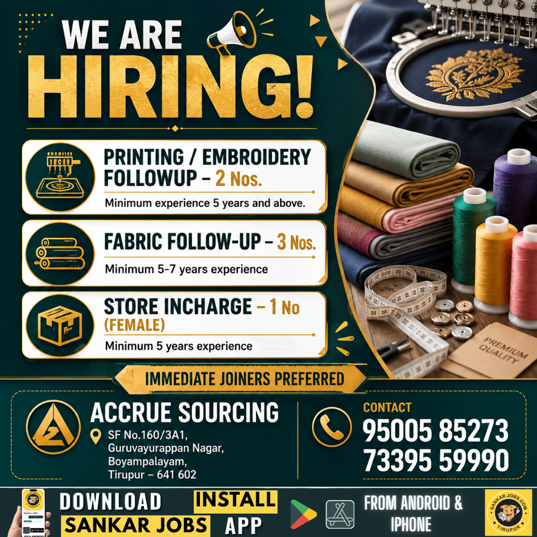 Garment Jobs