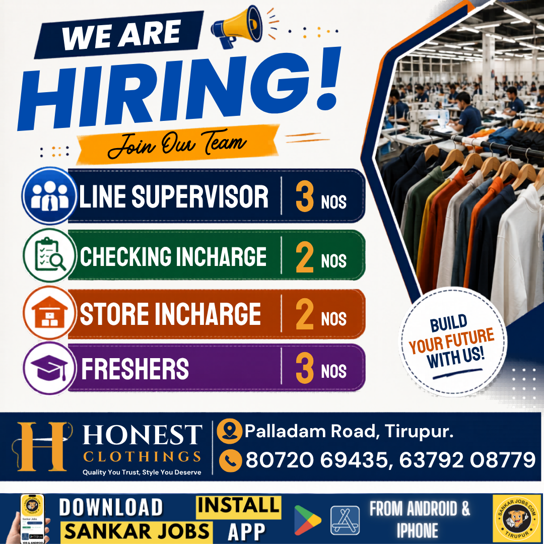 Garment Jobs