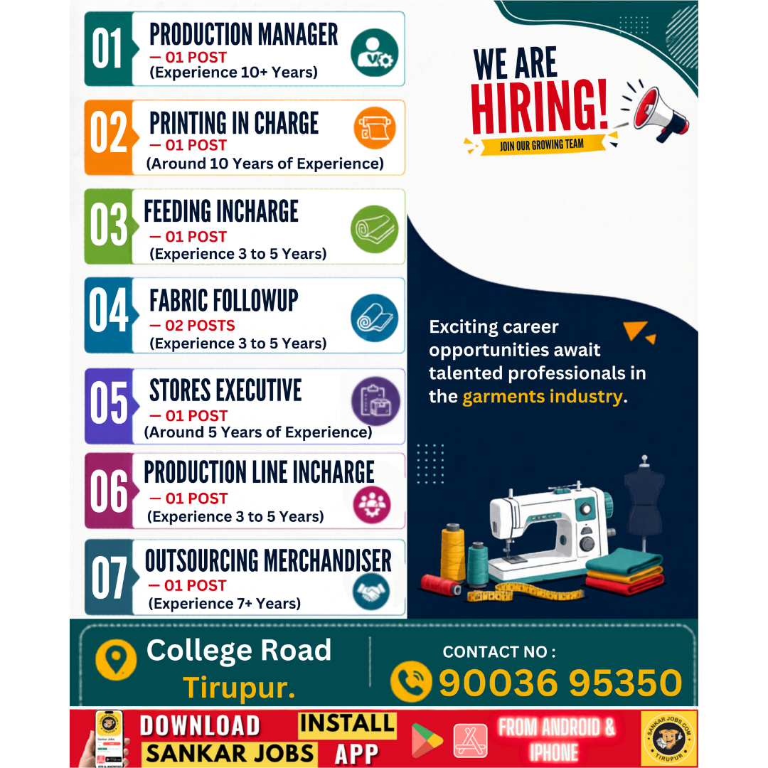 Garment Jobs