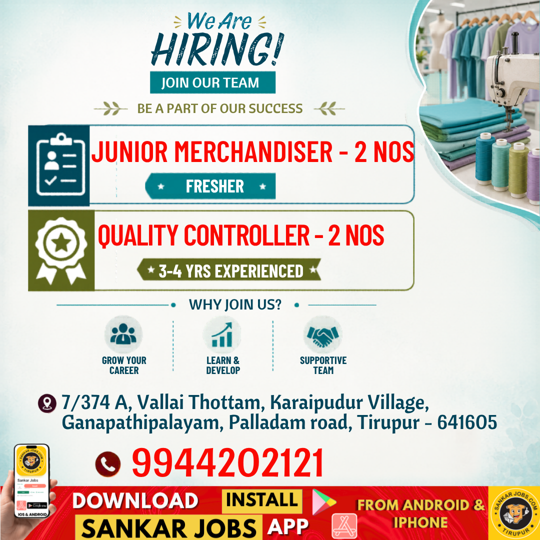 Garment Jobs