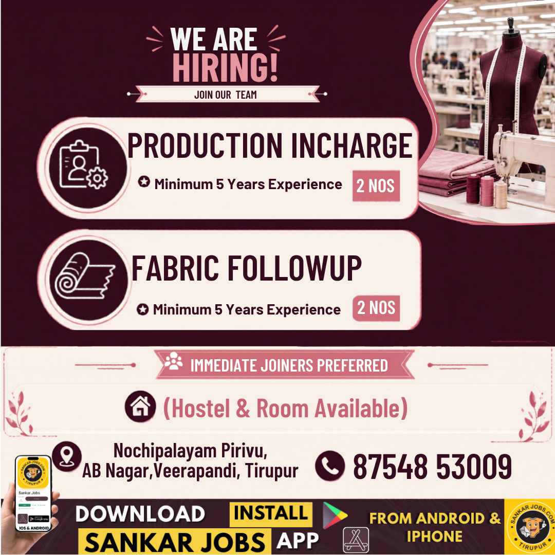 Garment Jobs