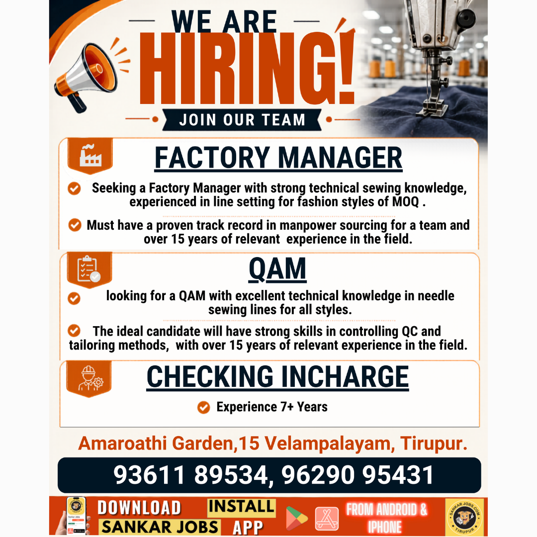 Garment Jobs