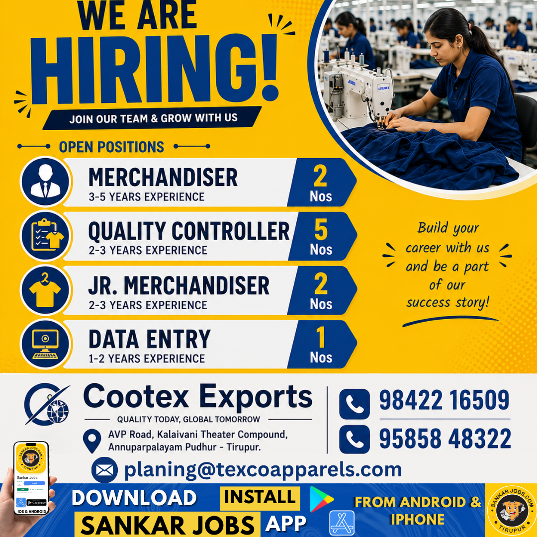 Garment Jobs