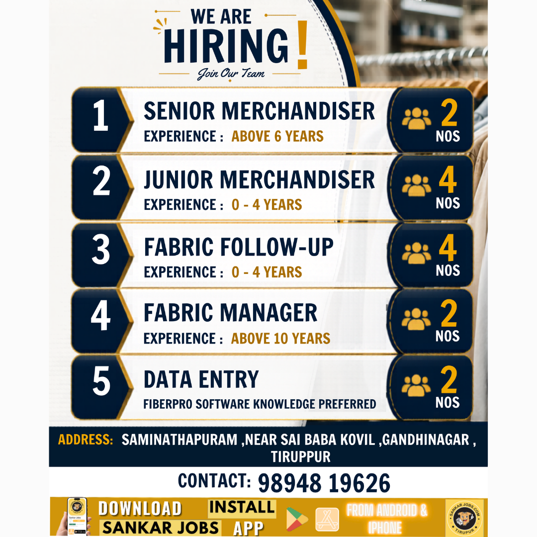 Garment Jobs