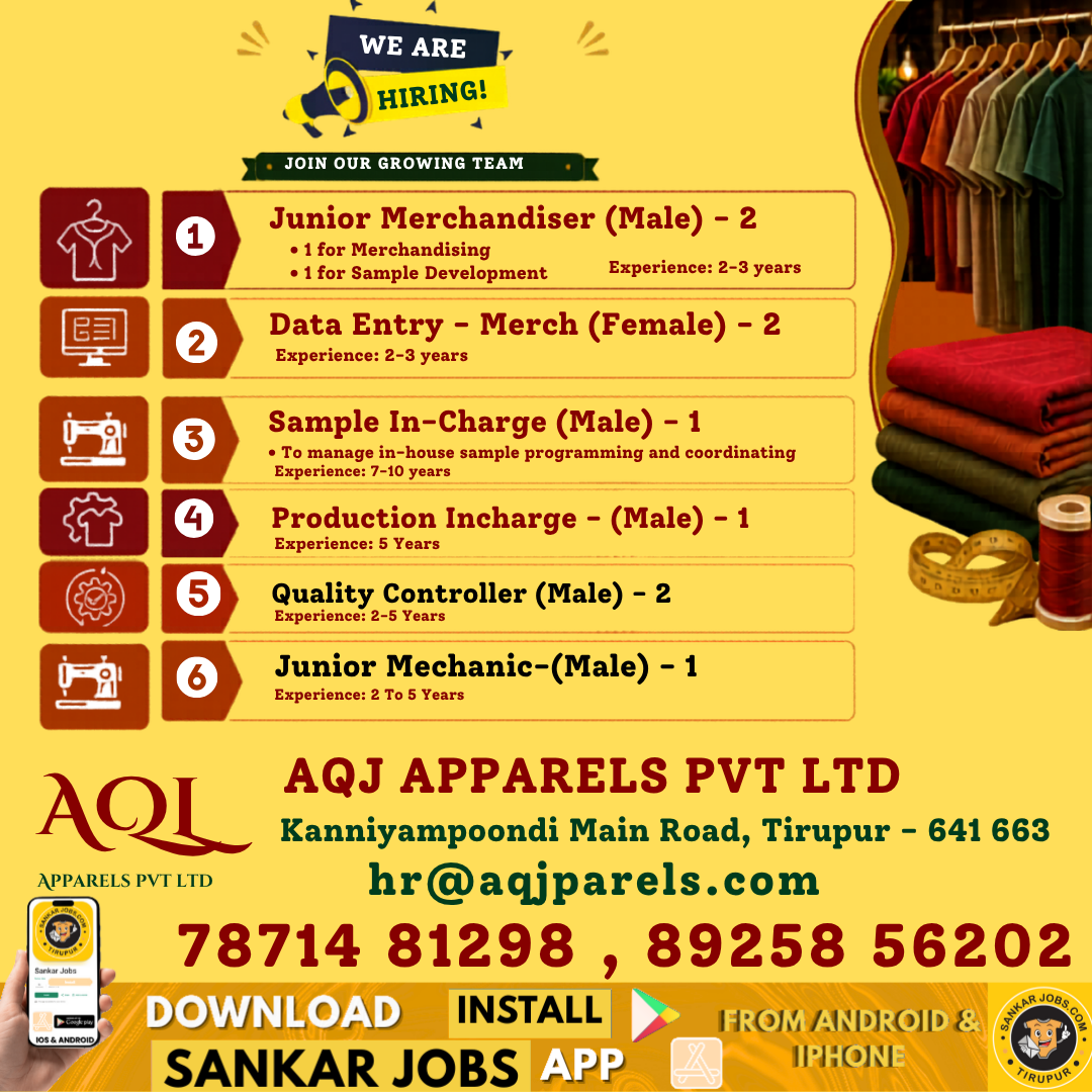Garment Jobs