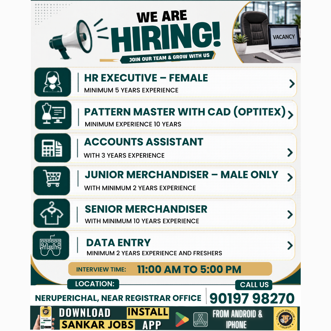 Garment Jobs