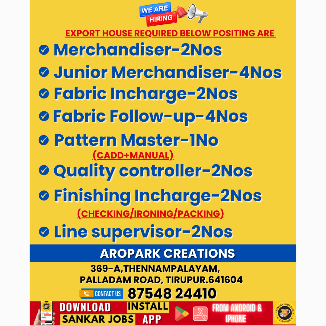 Garment Jobs