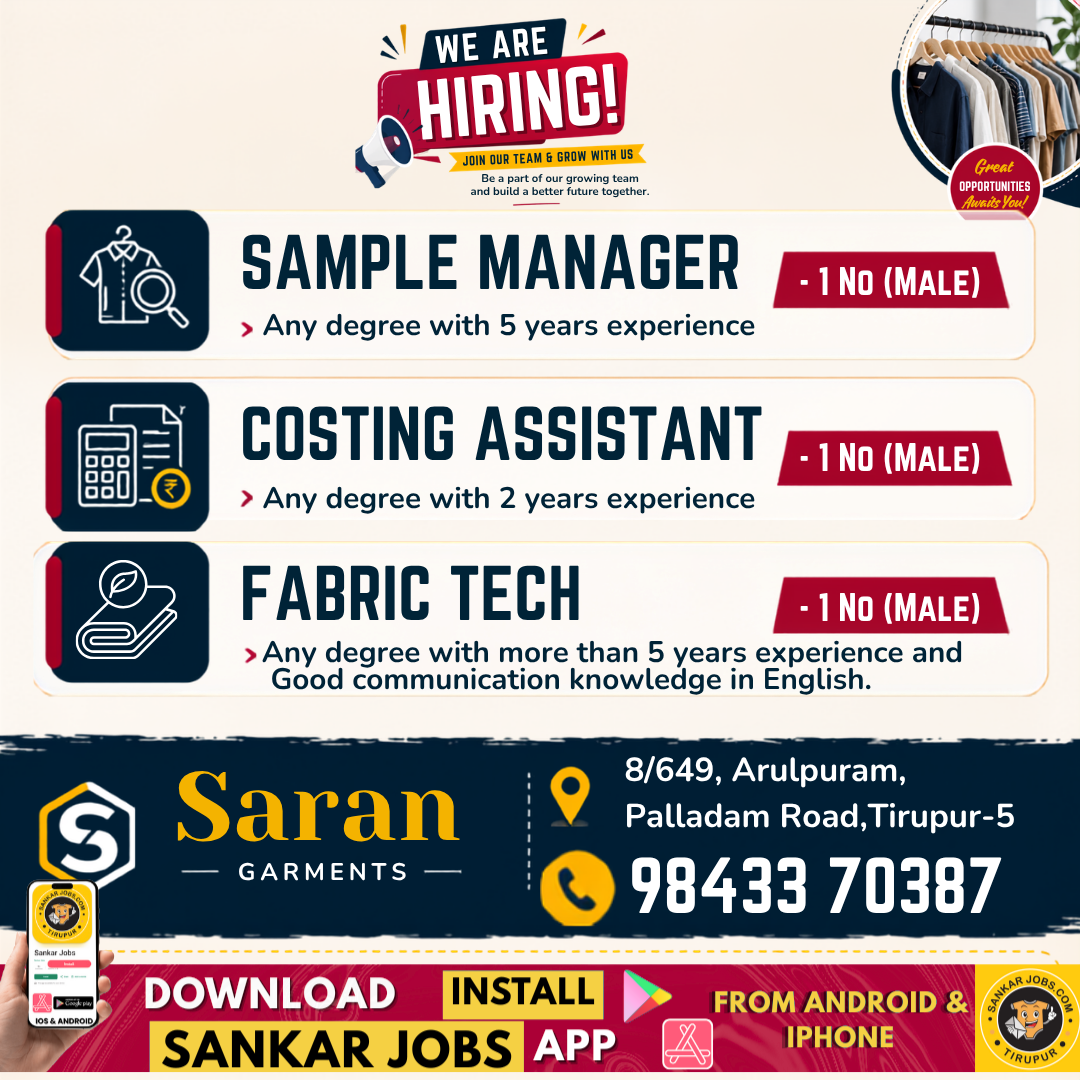 Garment Jobs