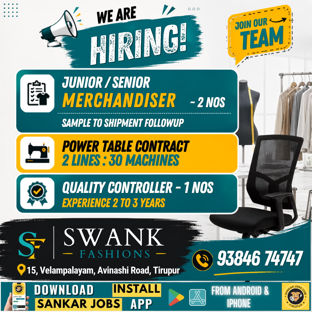 Garment Jobs