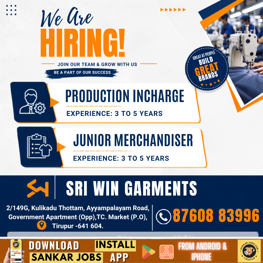 Garment Jobs