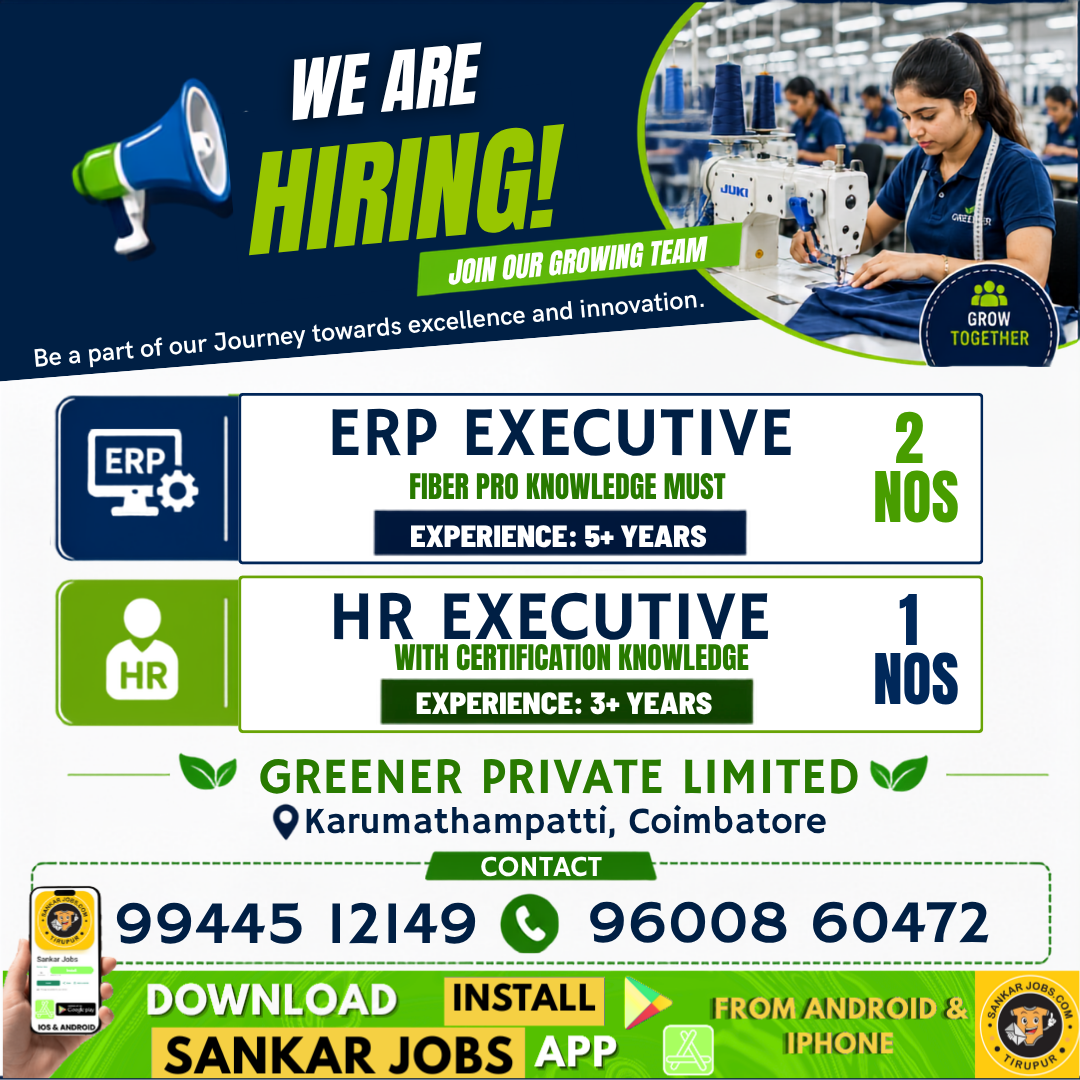 Garment Jobs